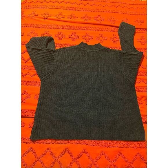 Vintage Spiegel women 2x. Creamy blue sweater big comfy cozy soft ribbed - Picture 8 of 15